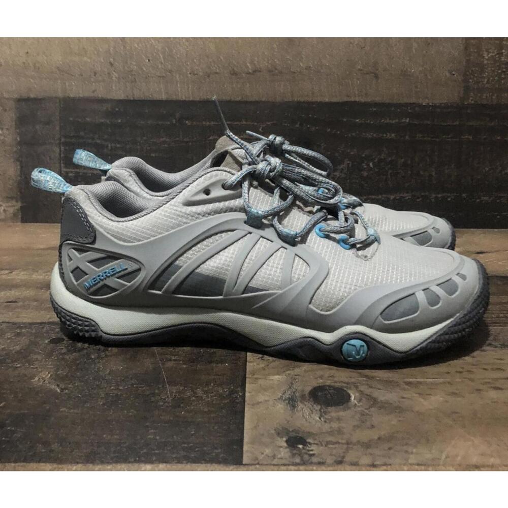 Merrell Silver Aluminum Women's Size 8 Hiking Shoes Walking Athletic